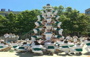 Els Falcons de Vilafranca celebren el XVI Aniversari del Monument