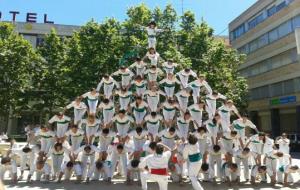 Els Falcons de Vilafranca celebren el XVI Aniversari del Monument