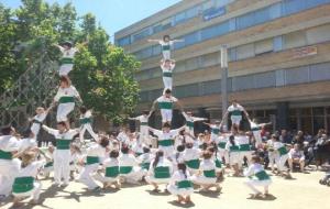 Els Falcons de Vilafranca celebren el XVI Aniversari del Monument