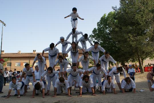 Falcons de Vilanova. Els Falcons de Vilanova, a la Festa del Roser de Vallbona dAnoia 