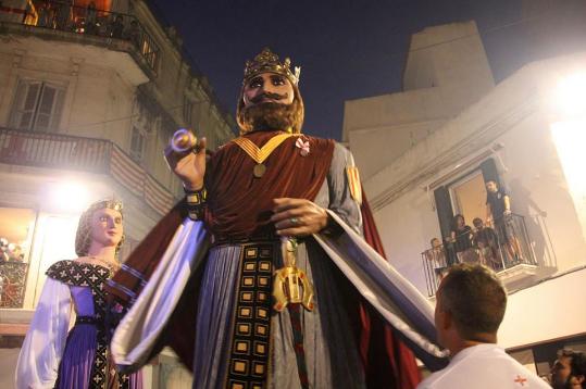 Ajuntament de Sitges. Els gegants de Sitges