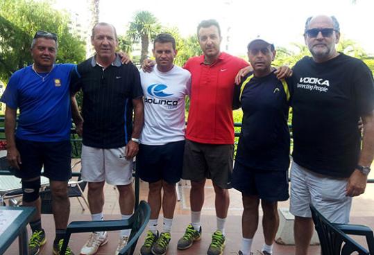 Eix. Els Jugadors del Club Tennis Vilanova