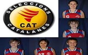 Eix. Els jugadors seleccionats del CB Samà