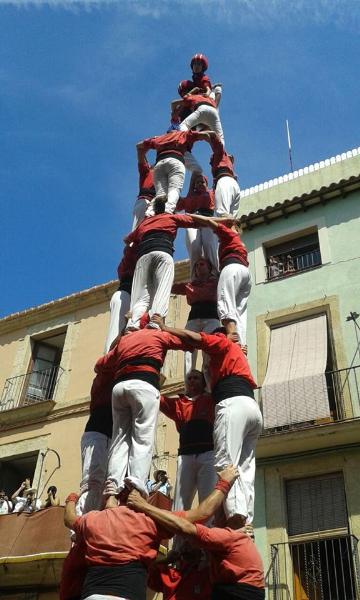 Nens del Vendrell. Els Nens del Vendrell recuperen el ritme amb el 4d8 a Santa Rosalia