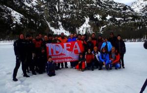 Els participants de la sortida a Panticosa