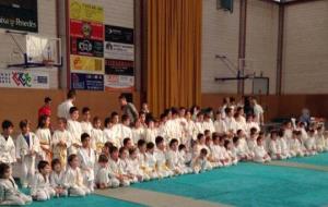 Eix. Els participants del IX Trofeu Sant Jordi