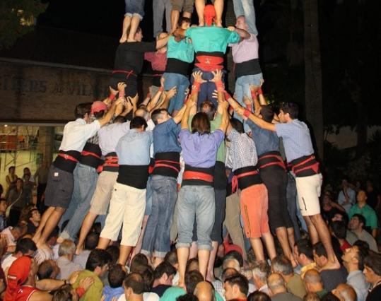 Castellers de Vilafranca. Els Verds actuaran aquest cap de setmana a lArboç i a Berga en el primer dels assalts importants de lestiu