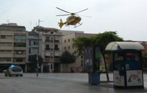En estat greu un nadó que ha caigut aquest matí des d'un balcó a Vilanova