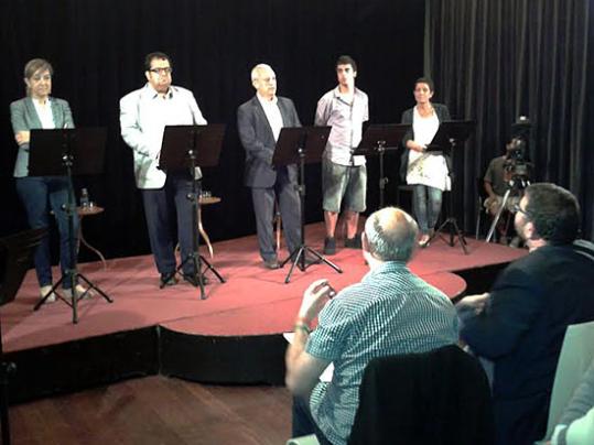 Eix. Entrevista col.lectiva als portaveus dels grups municipals de Vilanova