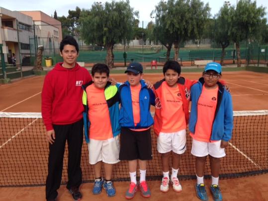 Eix. Equip aleví del CT Vilanova