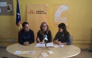 ERC. ERC presenta a Vilanova la campanya 