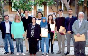 CC Garraf. Ernest Rodríguez, de lInstitut Manuel de Cabanyes de Vilanova, guanya el Premi especial del Garraf dins el Premi de Recerca per a la Pau d