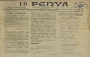 EIX. Es digitalitzen els exemplars del diari ribetà La Penya