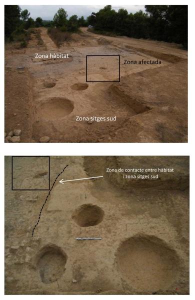 EIX. Excavació arqueològica durgència a Font de la Canya