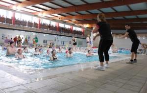 CMES ESPORTIU la PISCINA. Èxit de públic a la festa de reobertura de la piscina de Vilanova
