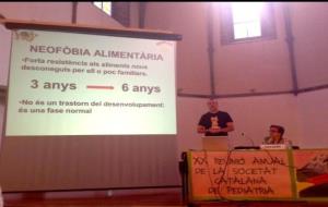 INFADIMED. Exposició per part de Jordi Fernàndez de la comunicació Infància i Dieta Mediterrània