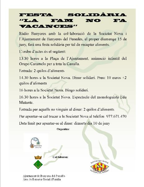 FESTA SOLIDARIA