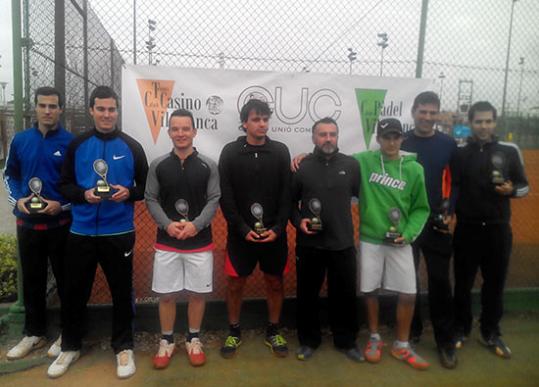Eix. Finalistes del XXIX Campionat social del Tennis Casino Vilafranca