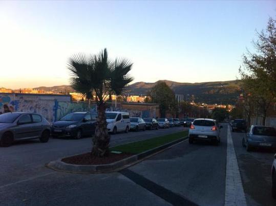 Ajt Sant Sadurní d'Anoia. Finalitzada la mitjana del passeig Baríton Maties Ferret per millorar-ne la seguretat