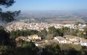 Ajuntament de Gelida. Gelida, des del castell