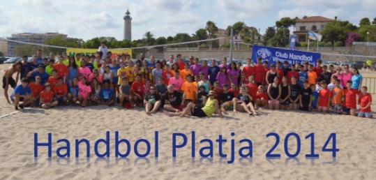 Eix. Handbol platja 2014