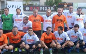 Homenatge de la Fundació de Veterans de Sitges a Johan Cruyff