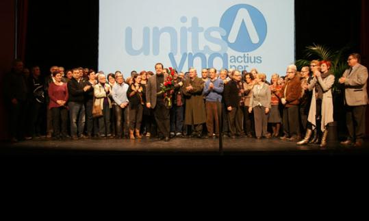 Eix. Imatge d'arxiu de la plataforma ciutadana que va donar suport a Joan Ignasi Elena a les passades eleccions
