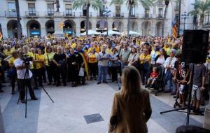 Imatge de la plaça de la Vila de Vilanova