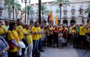 Imatge de la plaça de la Vila de Vilanova