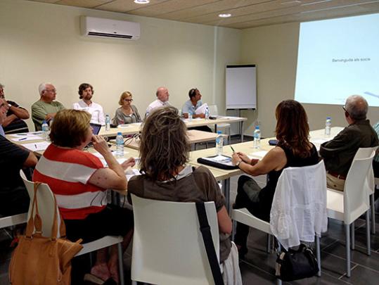 Eix. Imatge de l'assemblea