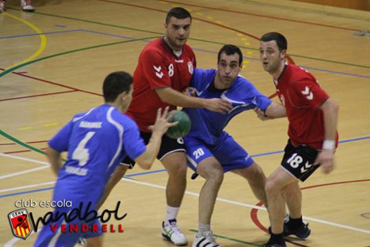 CEH Vendrell. Imatge de l'equip sèniors masculí del CEH Vendrell