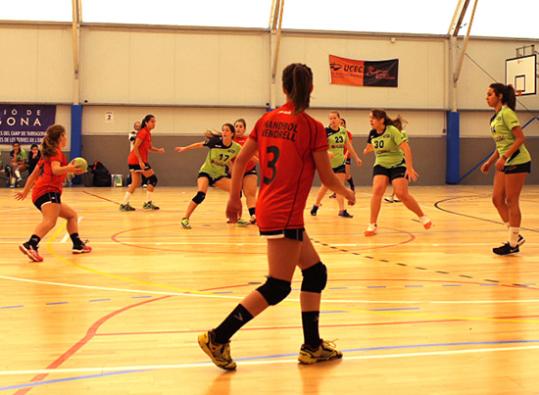 CEH Vendrell. Imatge del partit del cadet femení