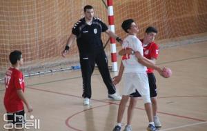 Imatge del partit del cadet masculí