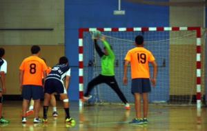 Imatge del partit del cadet masculí del CHVNG