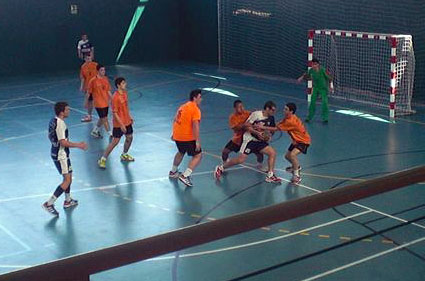 CEHVNG. Imatge del partit del juvenil