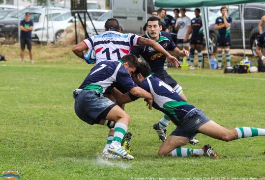 Jaume Andreu. Imatge del partit del RC Sitges