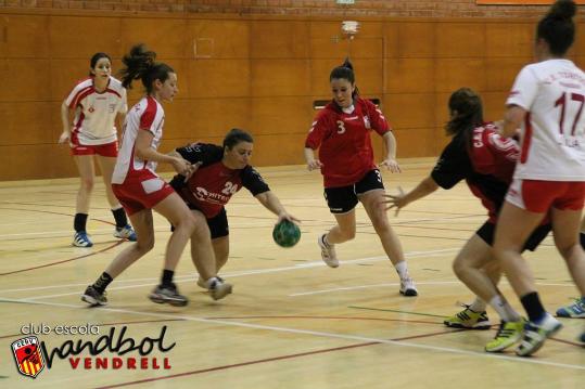 CEH Vendrell. Imatge del partit del sènior femení