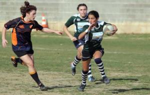 Imatge del partit del sènior femeni del RC Sitges