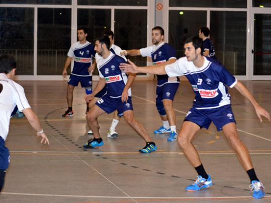 Eix. Imatge del partit del sènior masculí del CHVNG