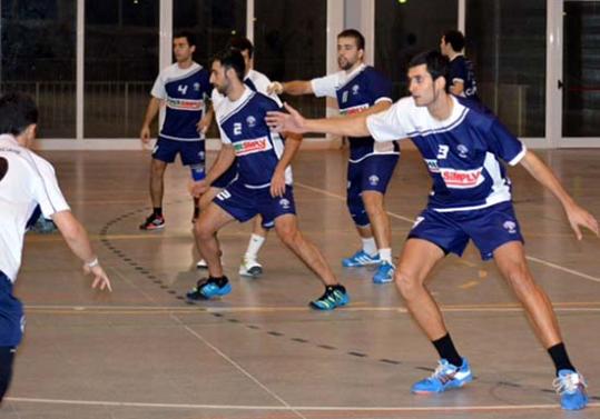 CHVNG. Imatge del partit del sènior masculí del CHVNG