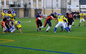 Imatge del partit dels Eagles