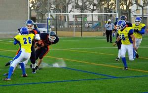 Imatge del partit dels Eagles