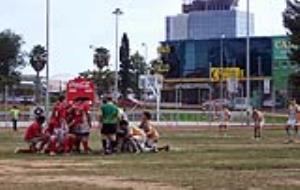 Eix. Imatge del partit dels infantils del SEL Vilanova