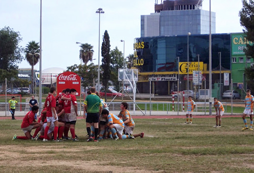 Eix. Imatge del partit dels infantils del SEL Vilanova