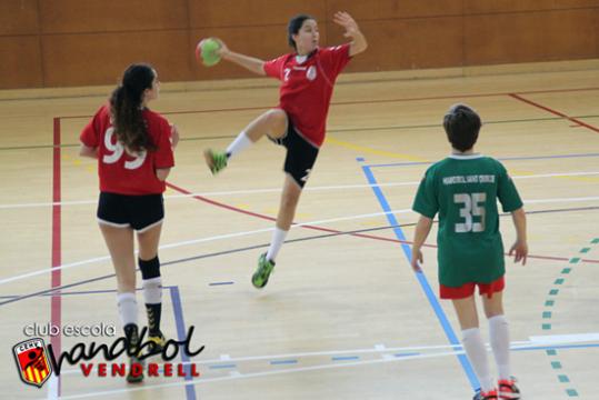 CEH Vendrell. Imatge del partit disputat pel Cadet femení