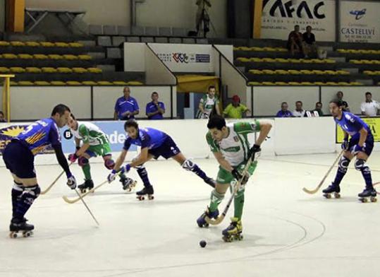 CP Calafell. Imatge del partit que van disputar vilafranquins i calafellencs durant  la pretemporada