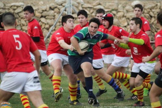 Jaume Andreu. Imatge del Sub-16 del RC Sitges