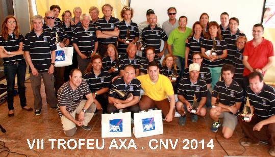 CNV. Imatge dels participants a la regata