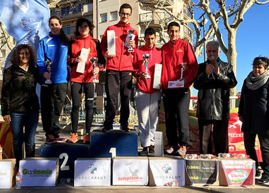 Eix. Imatges de la SanSilvestre del Vendrell