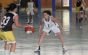 Imatges del partit del Sènior femení del CB Sitges